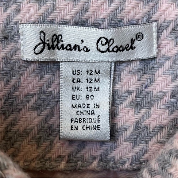 •Jillian’s Closet• Girl's Wool Blend Dress & Coat Set - Size 12 Months - Picture 2 of 13